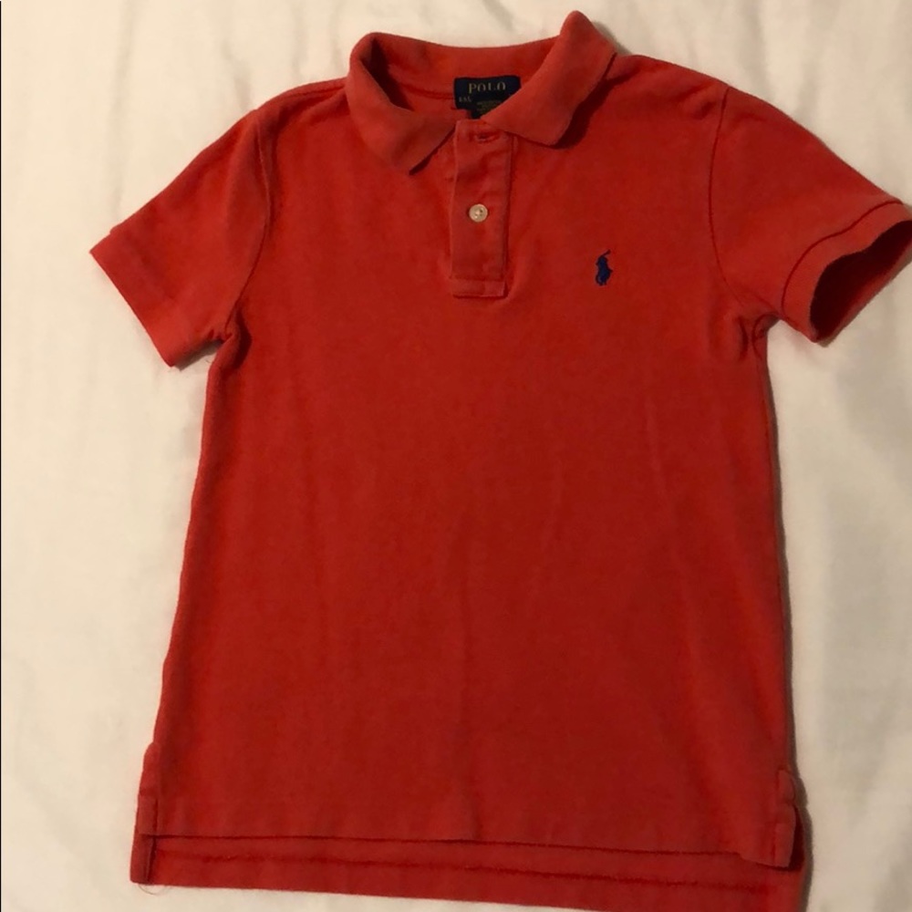 Polo Ralph Lauren Boys polo size 6 color orange
